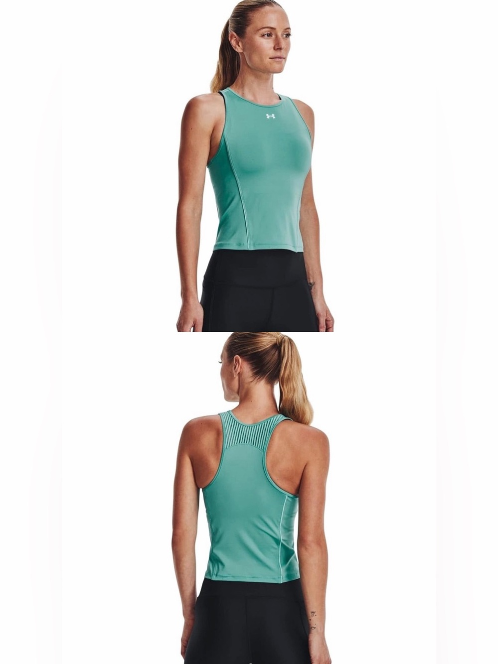 Under Armour teal tank top